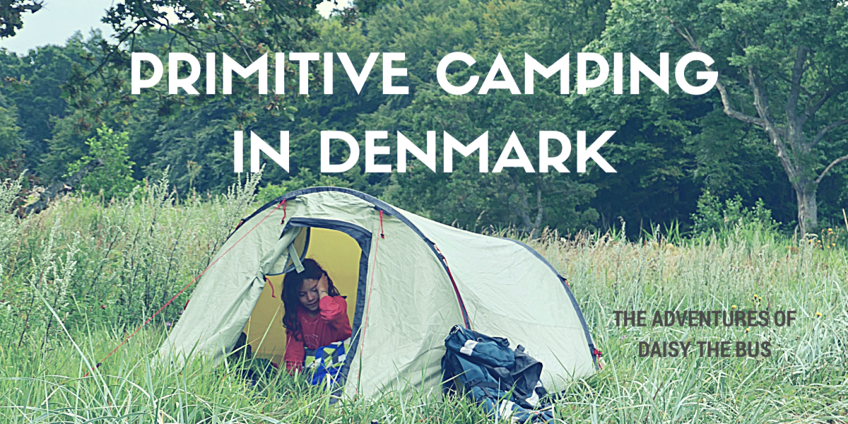 Primitive camping in�Denmark